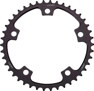 Produktbild von BBB Cycling BBB Kettenblatt RoadGear 39T/130mm new anthrazit - präziser Antri...