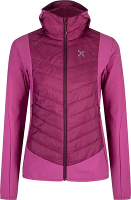 Produktbild von MONTURA Trace Hybrid Damen Skitouren Jacke mit Kapuze pink XL