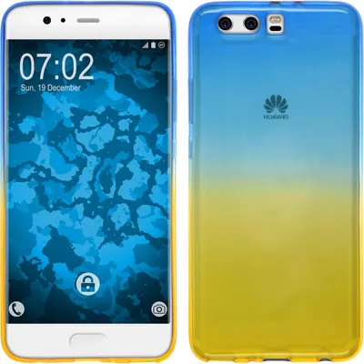 Produktbild von PhoneNatic Case kompatibel mit Huawei P10 Plus - Design:02 Silikon Hülle Ombrè Cover