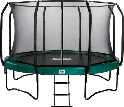 Produktbild von Salta Trampolin First Class Ø 251 cm mit Sicherheitsnetz und Leiter-grün