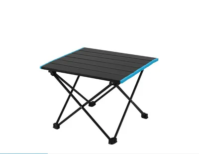Produktbild von klein Klapptisch Aluminium Platte Campingtisch Beistelltisch faltbar