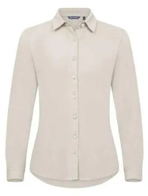 Productafbeelding van Cutter & Buck - "Advantage" dameshemd, model BC7705 (maat S) (beige)