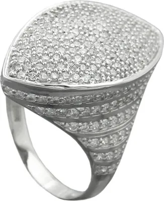 Produktbild von Ring Damenring mit sehr vielen Zirkonia weiß 925 Silber Innenumfang 62mm  Ø19.7mm