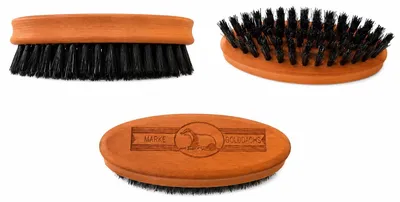 Produktbild von Golddachs Bartbürste Birnenholz
