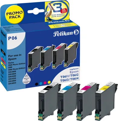 Immagine prodotto di Pelikan 354068 Multi-Pack inchiostro sostituisce EPSON T0615