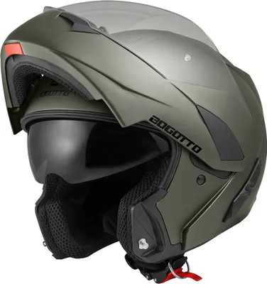 Produktbild von Bogotto V280 Klapphelm, grün matt, XS