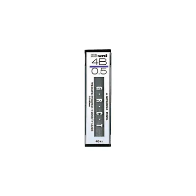 Immagine prodotto di Mitsubishi Pencil Hi-uni Mine di Ricambio per Portamine • 0,5 mm • 4B