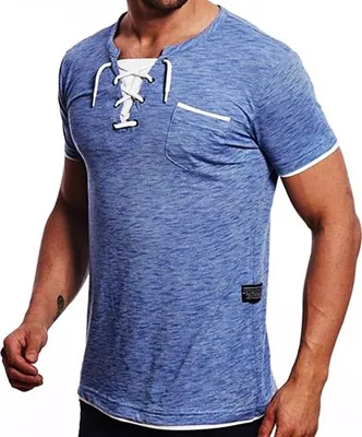 Produktbild von Brandneu Designer T-Shirt Two One CARISMA Blaumeliert CRM4384A L