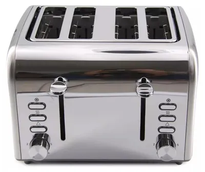 Image de Grille-pain 4 fentes 1600w gris - Little Balance - 8698 -