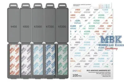 Produktbild von DSPIAE DSP-DSP-S01 DSPIAE Reusable Self-Adhesive Sandpaper 400-1500