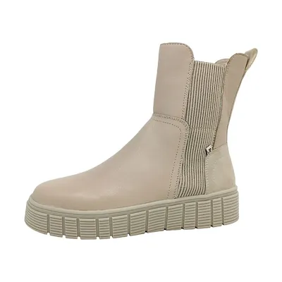 Produktbild von Rieker Damenschuhe Stiefel Beige Freizeit, Schuhgröße:41 EU
