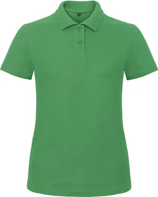 Produktbild von B&C PWI11 | Damen Polo ID.001 /Femininer Schnitt - Farbe: Kelly Green - Größe: S