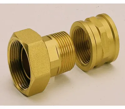 Produktbild von BWT Abgangsverschraubung, HydroMODUL, DN25, 1" flachdichtend, LF, HACCP, 1 Stk.