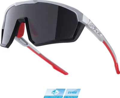 Obrázok produktu pre FORCE okuliare APEX, čierno-šedé, čierne kontrastné sklá