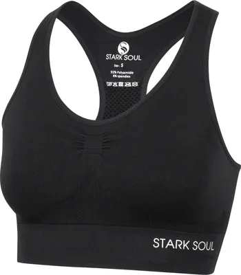 Produktbild von Stark Soul® Bra Light Support - Sport BH doppellagig - Schwarz - M
