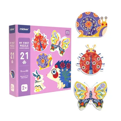 Produktbild von MiDeer Mein erstes Puzzle – Gartentiere – 26 Teile