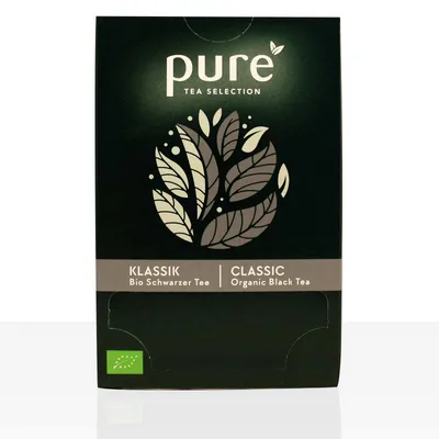 Immagine prodotto di pure 509957 pure Klassik Schwarzer TeeTee 25 Portionen