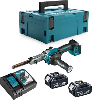 Image de Ponceuse à bande 18V BL LXT (2x3,0 Ah) en coffret - MAKITA DBS180RFJ