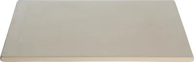 Pizzastein - hochwertiger Cordierit Backstein - L: 30cm - rechteckig - für Backofen oder Grill