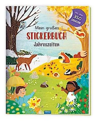 Immagine prodotto di Trötsch Stickerbuch Mein großes Stickerbuch Jahreszeiten