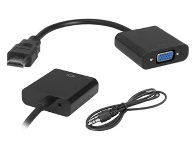 Obrázek produktu pro Adaptér LTC PRZE-19845 HDMI do VGA + Audio