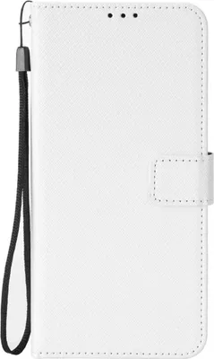 Produktbild von König Design Hülle kompatibel mit Xiaomi Redmi 9 Kunstleder Handyhülle - Handy Case Weiß