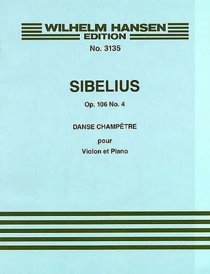 Produktbild von Danse champètre op.106,4 für Violine und Klavier