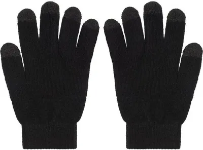 Produktbild von Funktionale Strickhandschuhe black, Gr. L/XL