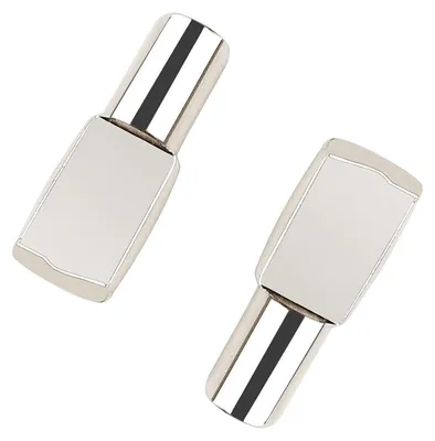 Image de Supports pour étagères, 12 pièces, en métal, pour meubles, armoires, supports d'étagères
