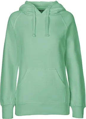 Produktbild von Neutral O83101 | Damen Hoodie / Kaputzenpulli / 100% Fairtrade-Baumwolle - Farbe: Dusty Mint - Größe: S