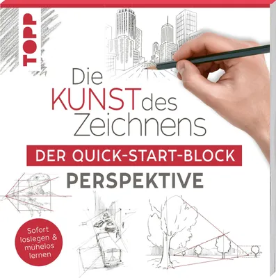 Produktbild von Die Kunst des Zeichnens. Der Quick-Start-Block Perspektive