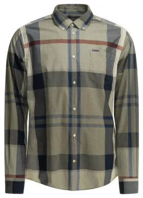Image de Barbour chemise homme multicolore en coton - L
