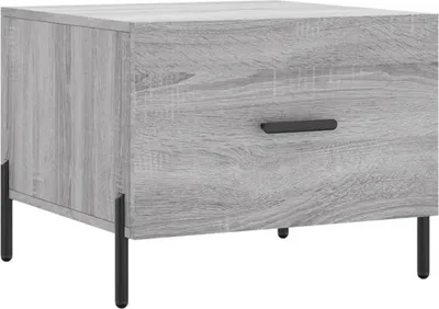 Produktbild von vidaXL Couchtisch Grau Sonoma 50x50x40 cm Holzwerkstoff