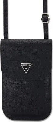 Image de Guess Etui pour téléphone portable avec logo en triangle grainé One Size