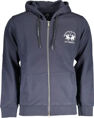 Immagine prodotto di Felpa da uomo LA MARTINA XMF003-FP548 Colore: Blu, Taglia: L
