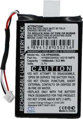 Immagine prodotto di TECHTEK Batteria compatibile con [VDO Dayton] MA3060, PN1000, PN2050 sostituisce HYB8030450L1401S1MPX