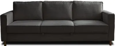 Produktbild von Best Mobilier Jake, Grau, 3 Sitz(e), Jake, Samt, Holz, Holz