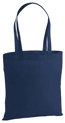 Obrázok produktu pre Westford Mill – nákupná taška „Premium“, bavlna FK1314 (jednotná veľkosť) (tmavomodrá)
