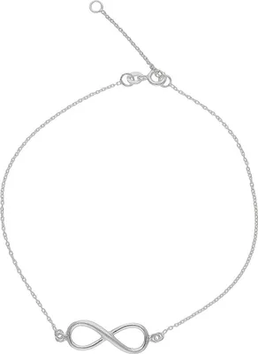 Produktbild von JuwelmaLux Infinity Fußkette 925 Silber JL44-04-0010 26 cm