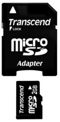 Produktbild von Transcend Flash-Speicherkarte (SD-Adapter inbegriffen)