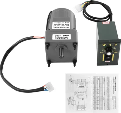 Obrázek produktu pro Motor s převodovkou, nastavitelná rychlost, odolná konstrukce, 40 W, 15 K