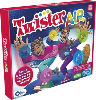 Obrázek produktu pro Hasbro Gaming Twister Air, Stolní hra, Párty, 8 rok/roky, Rodinná hra
