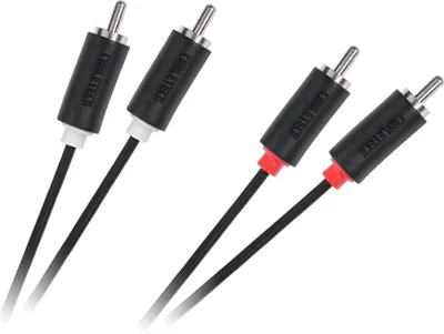 Obrázok produktu pre KPO3954-1 Kabel 2RCA-2RCA 1m Cabletech štandard