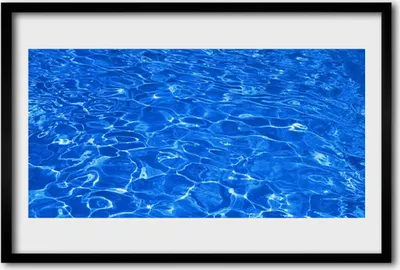 Produktbild von Bild 60x40 MDF-Rahmen Wandkunst Wasser-Kunst