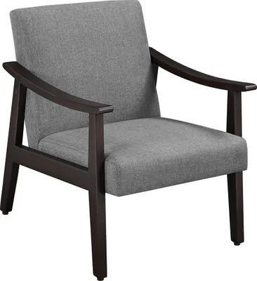 Produktbild von Yaheetech Fernsehsessel Relaxsessel Loungesessel Lehnstuhl Single Sofa Sessel-Sofa fürs Wohnzimmer/Gästezimmer/Büro/Wartebereich Grau