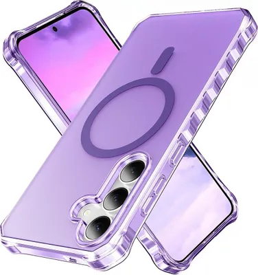 Produktbild von Samsung Galaxy S26 Hülle - Coverup ShockProof TPU Back Cover - MagSafe Compatible - Violett