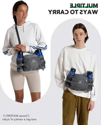 Produktbild von Famanu Heuptasche mit Flaschenhalter - Multifunktionale Outdoor-Tasche