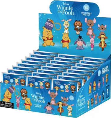 Produktbild von Winnie Puuh 3D PVC-Taschenanhänger Series 2 Display (24)