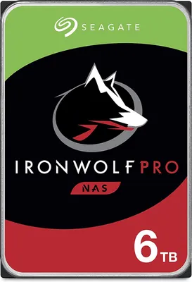 Produktbild von Seagate IronWolf Pro 6TB NAS HDD intern(3,5Zoll 7200RPM 256MB SATAIII) ST6000NE000