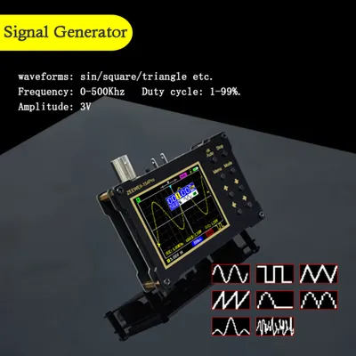 Zdjęcie produktu dla ZEEWEII DSO154Pro Rozdzielczość 320*240 2,4-calowy kolorowy ekran TFT Oscyloskop cyfrowy Generator sygnałów z obsługą częstotliwości próbkowania 40MSa/s
